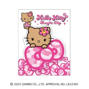 T_Sunburn Hello Kitty Acrylic Clip / Ribbon