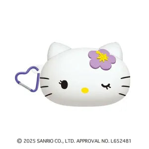 Silicone Pen Case / Hello Kitty / White