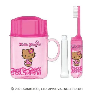 Standing Toothbrush Set / Hello Kitty / Ribbon