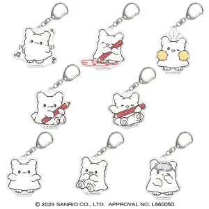 Trading Acrylic Key Holder / Hanamaru Obake
