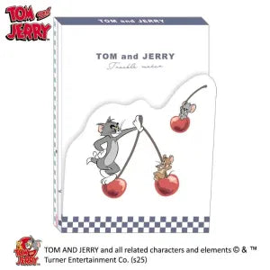 T_Tom and Jerry Die-cut Memo / Cherry