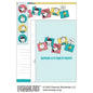 T_Snoopy Letter Set With Stickers / Frame