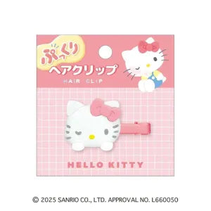 Puffy Hair Clip / Hello Kitty