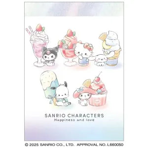 T_Sanrio Mini Memo Pad / Chima Chima Sweets Gradation