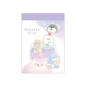 T_Potatto Club Mini Memo / Marine Soda