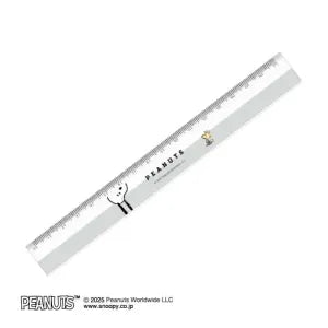T_Snoopy Slim 17cm Ruler / Upside Down