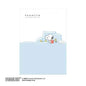 T_Snoopy Milky Clear Grid Notebook / Bedtime