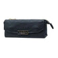 Triangle Quilted Pen Case / Black