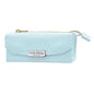 Triangle Quilted Pen Case / Ice Blue