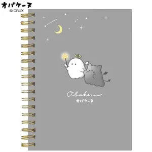 T_Obake-nu A6 6-Ring Notebook / Night Walk