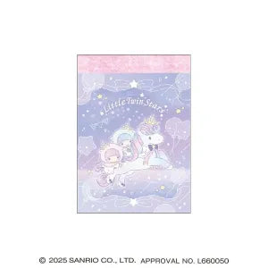 T_Little Twin Stars Mini Memo / Twilight Unicorn
