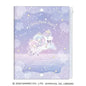 T_Little Twin Stars 6‑Pockets Clear File / Twilight Unicorn