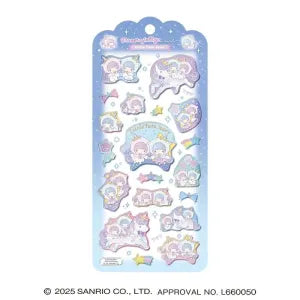 T_Little Twin Stars Drop Jelly Stickers / Twilight Uni