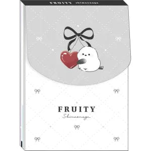 T_Cute Bird Die-cut Memo / Fruity Shimaenaga