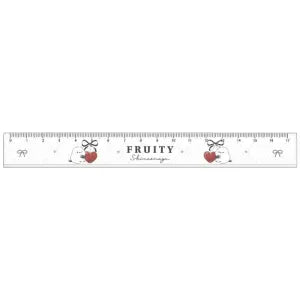 T_Cute Bird 17cm Ruler / Fruity Shimaenaga