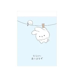 T_Dararin Animals Mini Memo / Heccha Rabbit