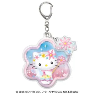 Sanrio Characters Air-in Key Holder / Hello Kitty / Fairy