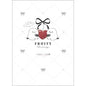 Playful B6 group journal / Cute Bird Fruity Long-tailed Tit