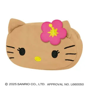 T_Sunburn Hello Kitty Hikkurun Pen Pouch / Sunburn Hello Kitty