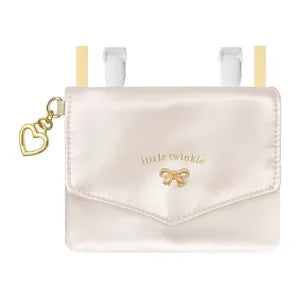Wide Pocket Pouch / White
