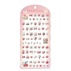 Ulchuru Petit Stickers / Red