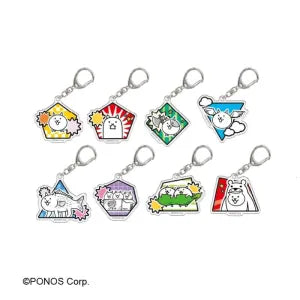 The Battle Cats Trading Acrylic Key Holder