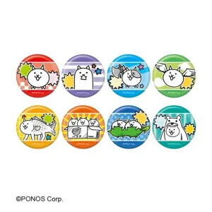 The Battle Cats Trading Can Badge
