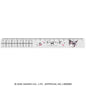Slim 17cm Ruler / Kuromi / Ribbon