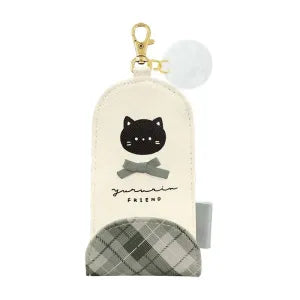 Randoseru Style Key Case / Cat Ribbon