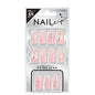 Pink Ribbon Press On Nails