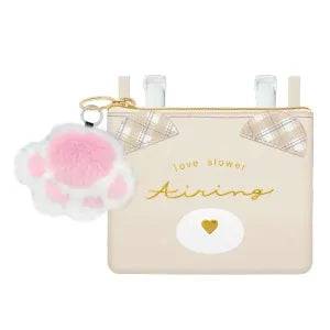 Wide Pochette Pocket / Check Bear
