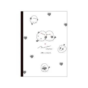 T_Cute Bird Notebook / Heart Moa