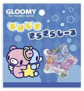 GLOOMY Ohajiki Glitter Sticker HOROSCOPE MIX