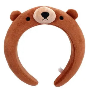 Plush Doll Head band Bear