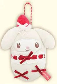 Shortcake & Sky Blue Cherry Cake Swaddled Mascot My Melody