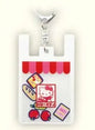 Sanrio Characters Shopping Fun Cheer Keychain Hello Kitty
