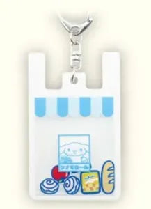 Sanrio Characters Shopping Fun Cheer Keychain Cinnamoroll