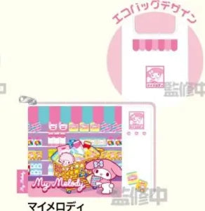 Sanrio Characters Shopping Fun Eco Bag With Pouch My Melody