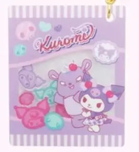 Sanrio Characters Fancy Snacks & Sweets Shaker Keychain Kuromi