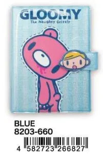 Gloomy Sticker Collect Binder BLUE