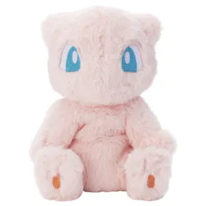Pokemon ”Kutakuta Tatta!” Plushie S size Mew Ｗ90×Ｈ180×Ｄ100mm