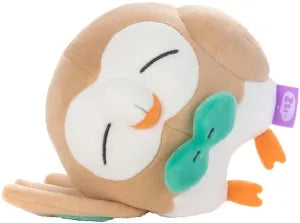 Pokemon Sleep Peacefully Freinds Plushie S size Rowlet W160×H160×D130mm