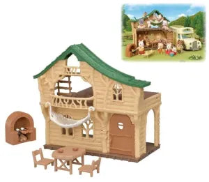 Thrilling Log House in the Forest