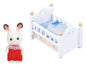 Chocolate Rabbit Baby & Furniture Set