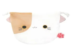 Cats Dango Omochi pouch ”Kinchaku” MIKE W17.5×D1.5×H15 cm