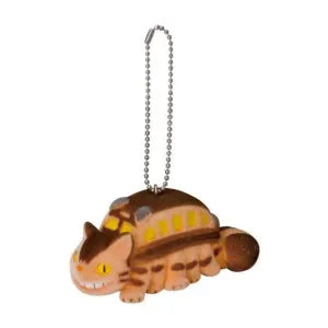 My Neighbor Totoro Flocking Keychain Catbus 2.5*4*6.5cm
