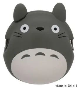 Totoro Silicone Pouch Gray