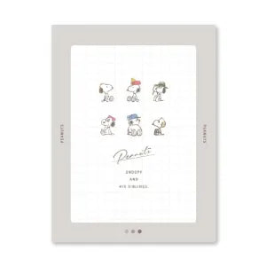 Snoopy 6 + 1 Hard Cover File Siblings