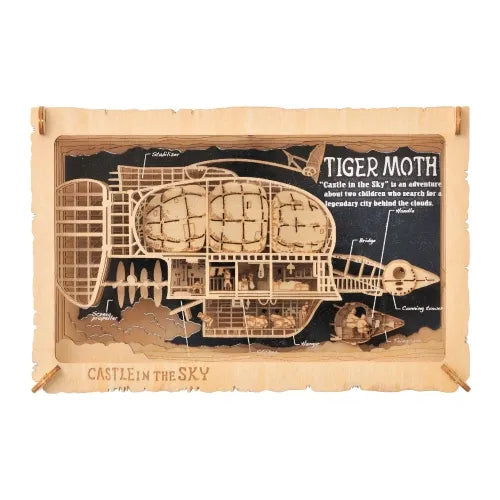 PT-WL01 Paper theater - Tiger Moth