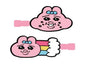 Acrylic hair clip(3)
